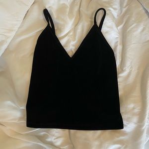 Brandy Melville velvet tank